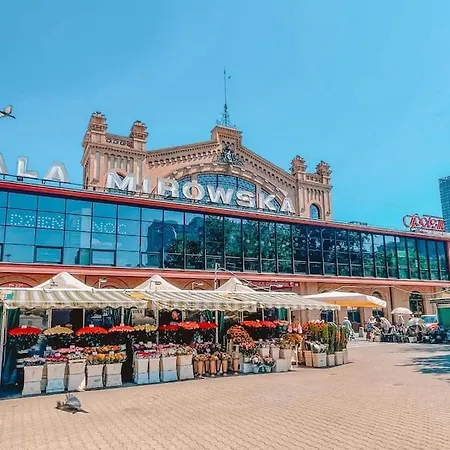 Loft Z Widokiem Na Warszawe Apartman