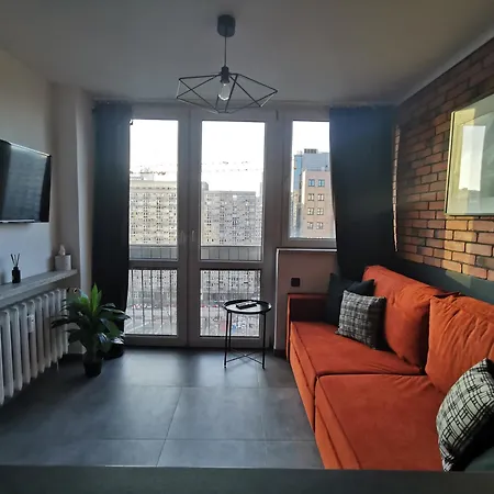 Apartment Loft Z Widokiem Na Warszawe Warsaw