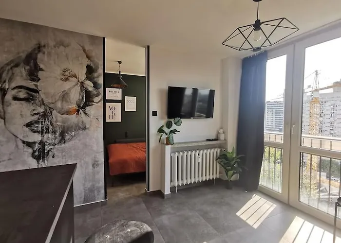 Apartament Loft Z Widokiem Na Warszawe Warszawa
